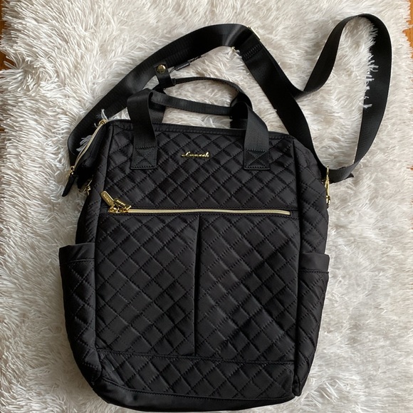 BLACK laptop/travel bag, personal item - Picture 3 of 14